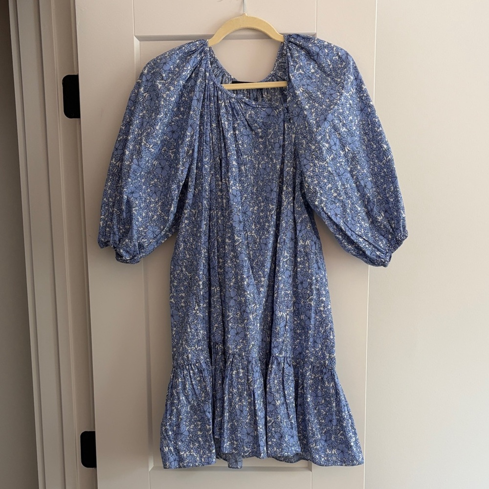 Blue Floral Dress